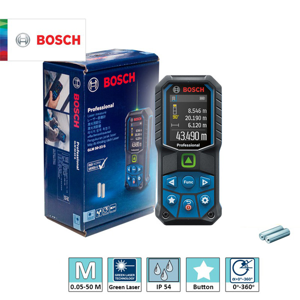 Máy đo khoảng cách laser BOSCH GLM-50-23G